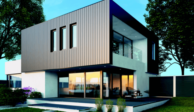 Bardage en aluminium